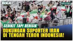 Suporter Timnas Futsal Iran tampil lantang meski berjumlah sedikit di Indonesia Arena saat semifinal Piala Asia Futsal 2026. Dukungan mereka berlanjut jelang final melawan Indonesia yang didukung ribuan suporter tuan rumah.