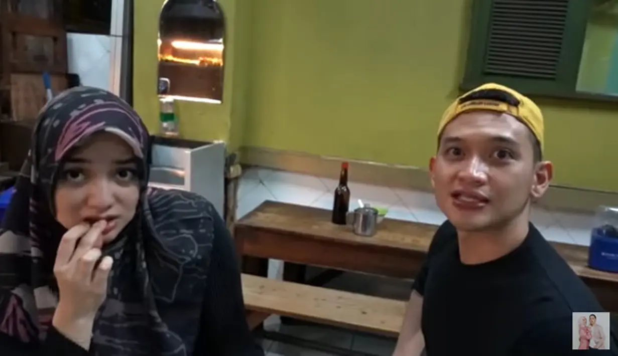 Citra Kirana dan Rezky Aditya (Youtube/Ciky Citra Rezky)
