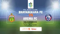 Live Streaming Vidio.com Bhayangkara Vs Arema di Liga 1