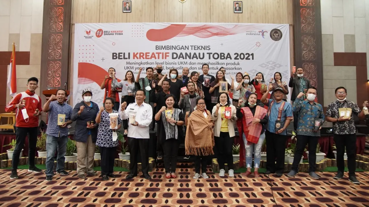 Bimtek Beli Kreatif Danau Toba bersama Kemenparekraf