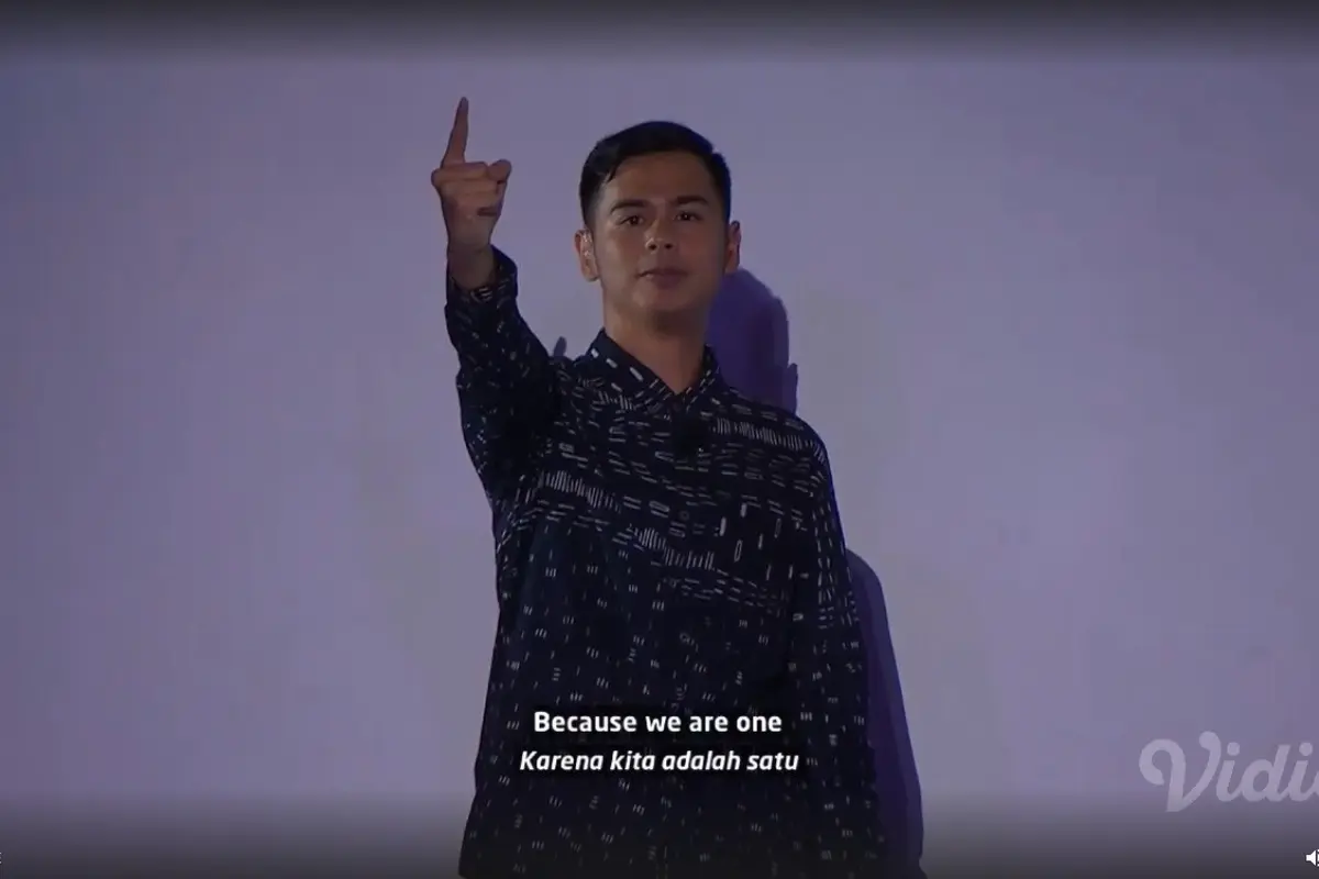 Penampilam Surya Sahetapi di Opening Ceremony Asian Para Games 2018