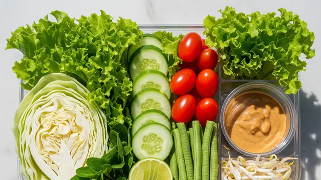 Racikan Sayur untuk Salad dan Lalapan