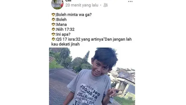 Status Facebok 5 Bocah Ini Bijak Banget, Jadi Panutan