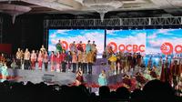 Bank OCBC NISP secara resmi telah meluncurkan ‘OCBC’ sebagai merek dan logo terbaru bank tersebut pada Selasa, 14 November 2023 di Jakarta. (Amira Fatimatuz Zahra/Liputan6.com)