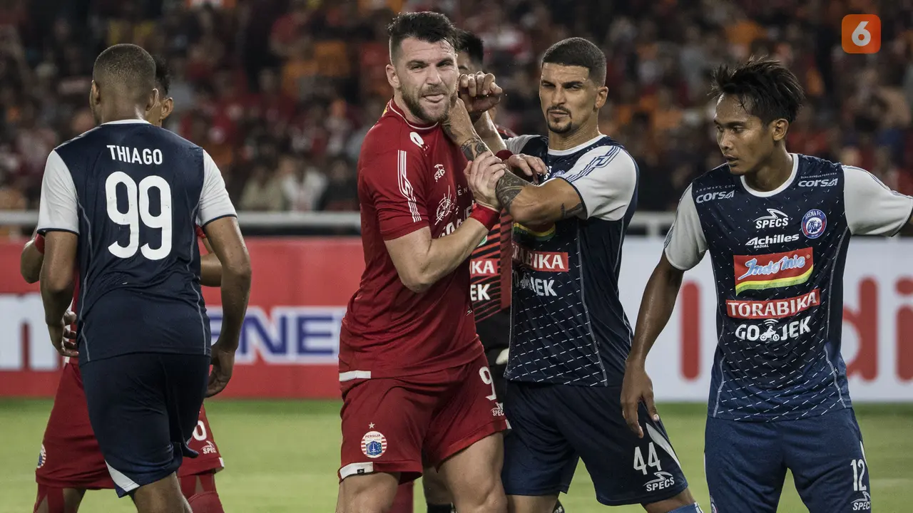 Persija Jakarta Bungkam Arema FC