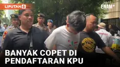 Waduh! Copet Berkeliaran saat Pendaftaran KPU