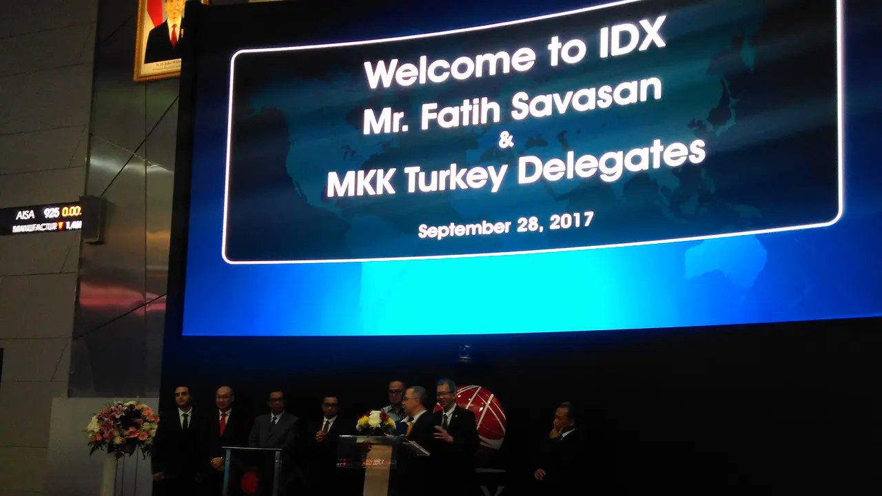 Regulator pasar modal Turki buka perdagangan saham BEI (Foto: Fiki Liputan6.com)