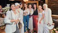 Gaya Geng Cendol di acara Ririn Ekawati. [IG: @shireensungkar]