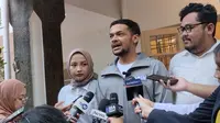 Juru Bicara (Jubir) Timnas Anies Baswedan-Muhaimin Iskandar (AMIN) Usamah Abdul Aziz menyatakan, pihaknya tidak mengerahkan massa ke KPU saat debat capres pada Selasa, 12 Desember 2023 malam. (Liputan6.com/Winda Nelfira)
