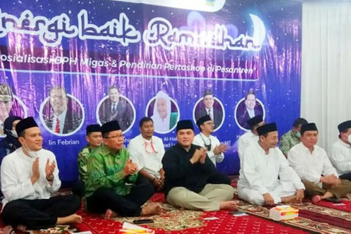 BPH Migas Bersama Kementerian BUMN Sosialisasikan Pendirian Pertashop di Pesantren