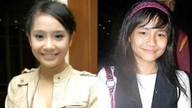 6 Perbandingan Foto Nagita Slavina Muda dengan Gita Gutawa Remaja, Mirip Bak Kakak Adik