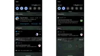 Notifikasi lebih teratur di Android 11. (Liputan6.com/ Yuslianson)