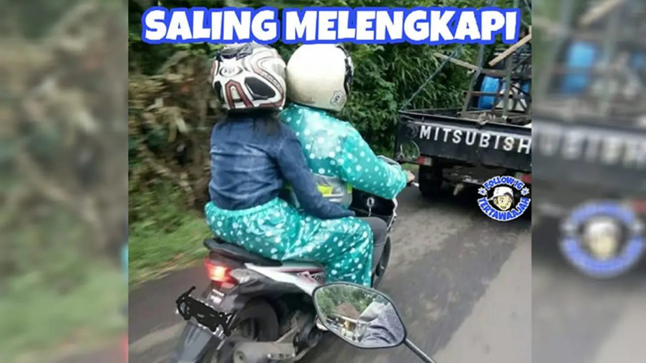 Bikin Gagal Paham, 7 Tingkah Nyeleneh Pengendara Motor Ini Hanya Ada di Indonesia