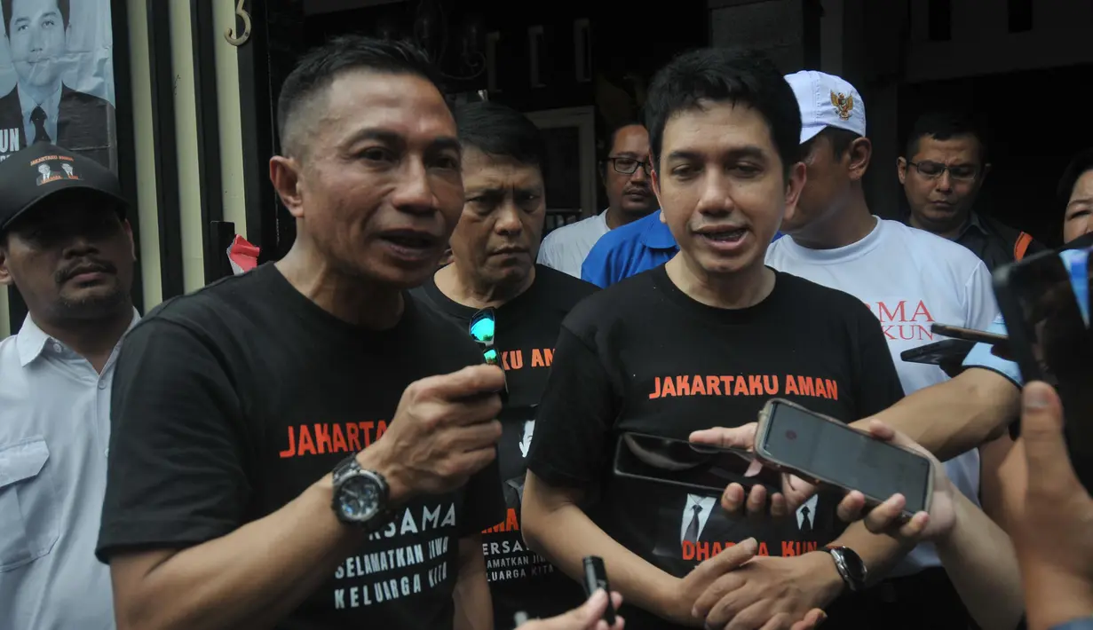 Saat berkampanye, Dharma Pongrekun memastikan bahwa program transportasi gratis yang selama ini disediakan untuk warga Jakarta akan terus dilanjutkan. (merdeka.com/Imam Buhori)