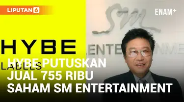 HYBE Jual 755 Ribu Saham SM Entertainment, Kenapa?