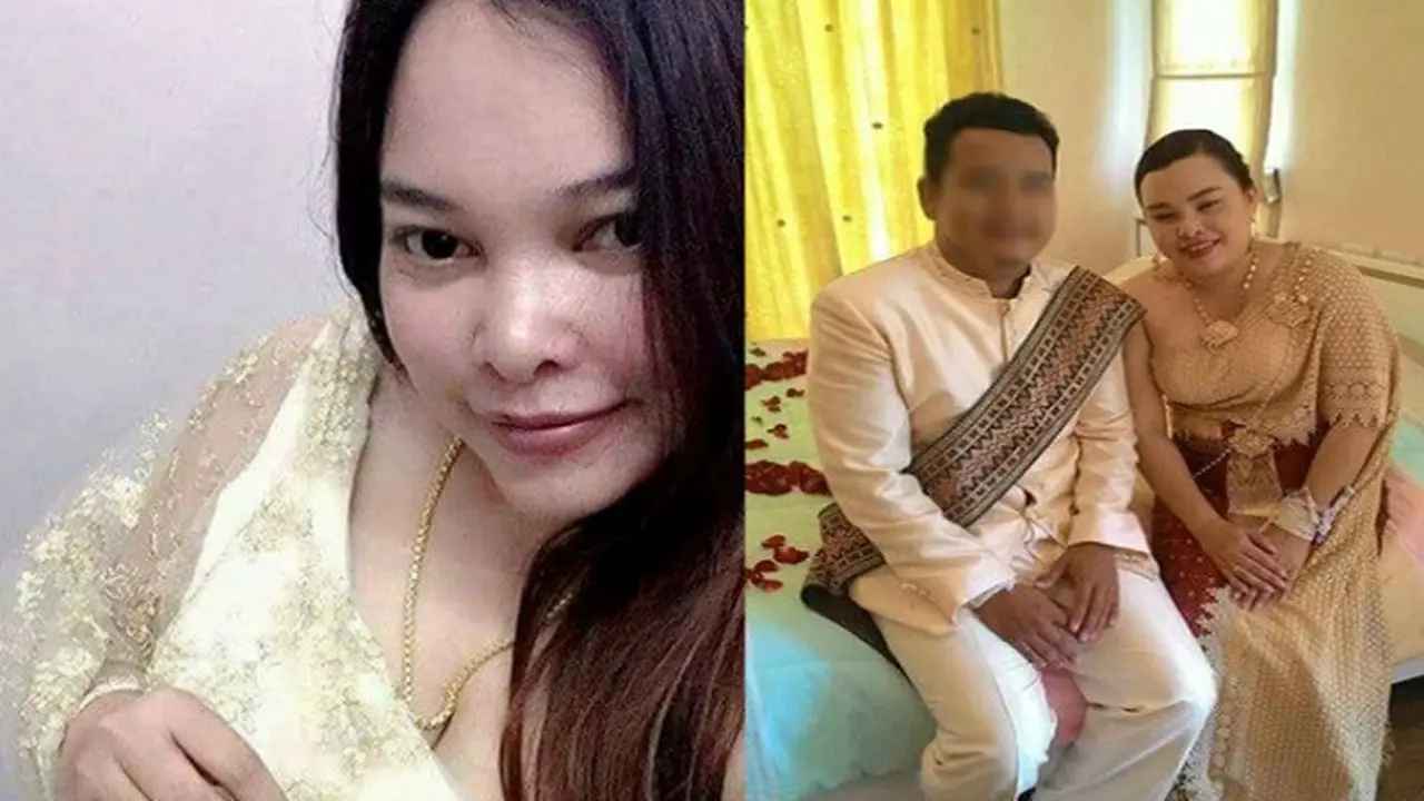 Polisi Thailand tengah memburu seorang wanita bernama Jariyaporn Nammon Buayai yang dituduh telah menikahi delapan orang pria (Facebook/Tee-pae)