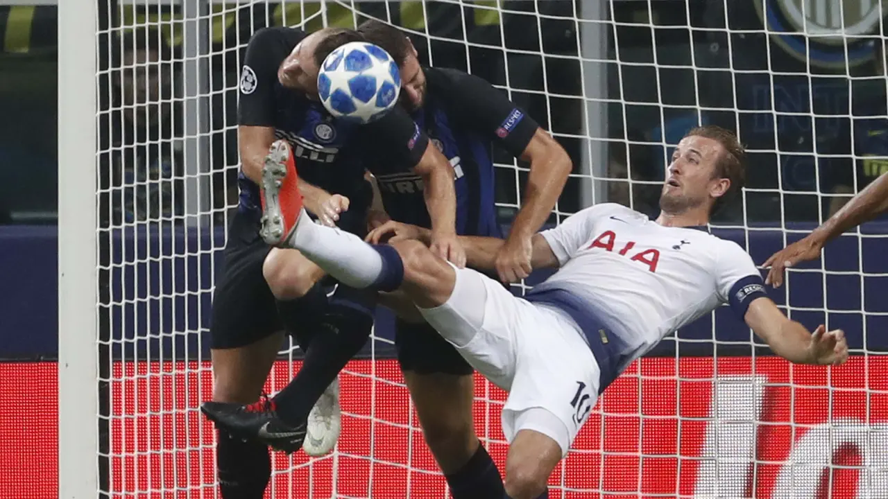 Inter Milan, Tottenham Hotspur, Liga Champions