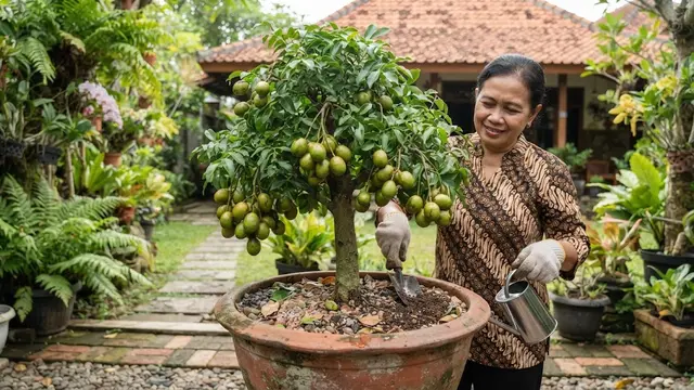 Cara Mengerdilkan Pohon Kedondong agar Muat di Pot dan Berbuah Lebat