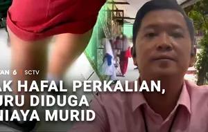 Tak Hafal Perkalian, Guru Diduga Aniaya Murid