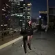 Penampilan outfit all black Han So Hee. (instagram.com/xeesoxee)
