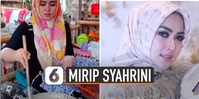 VIDEO: Viral, Penjual Rujak Ini Disebut Mirip Syahrini