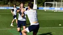 Di sisi lain, Sociedad dapat kembali mengandalkan Takefusa Kubo. Sejauh ini pemain asal Jepang itu boleh dibilang sebagai amunisi terbaik Sociedad, berkat sumbangan 5 gol dan 1 assist. (ANDER GILLENEA / AFP)