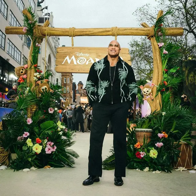 Dwayne Johnson, yang kembali mengisi suara karakter Maui, memberikan pernyataan menarik tentang film "Moana 2" (Instagram/@therock)
