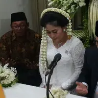 Menteri ESDM Sudirman Said menempuh hidup baru dengan menikahi Corporate Secretary PT SMI Astried Swastika, Minggu 5 Juni 2016 (foto : istimewa)