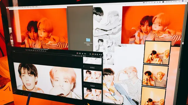 Unggahan J-Hope untuk ultah Jimin BTS. (Twitter/ BTS_twt)