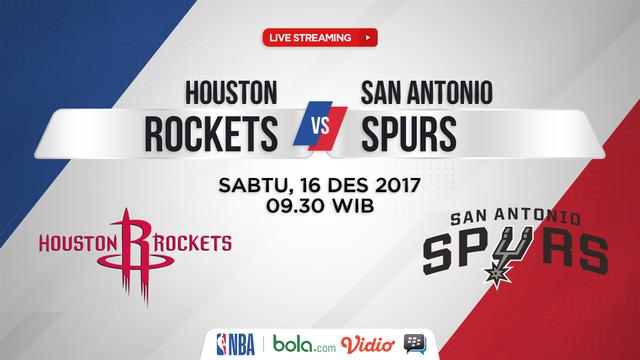 NBA, Houston Rockets Vs San Antonio Spurs