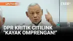 Anggota Komisi VI DPR melakukan rapat dengan Angkasa Pura dan Garuda Indonesia membahas sejumlah persoalan, Senin (22/9).

Anggota Komisi VI Subardi menyinggung kinerja maskapai Citilink yang membatalkan penerbangan. Dia mengibaratkan seperti ompre...