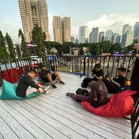 Potret keseruan&nbsp;#ChilldiKLYLounge KLBB Festival 2024.