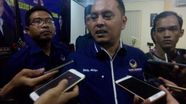 Willy Aditya, Ketua Bidang Media dan Komunikasi Publik Partai Nasdem