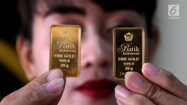 Harga Emas Antam Naik Jadi Rp 666 Ribu per Gram