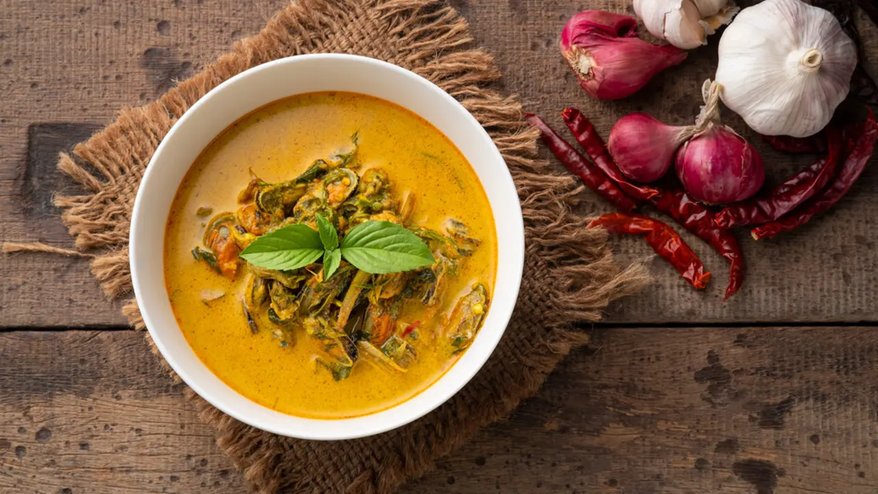 gulai kijing kerang Bengkulu