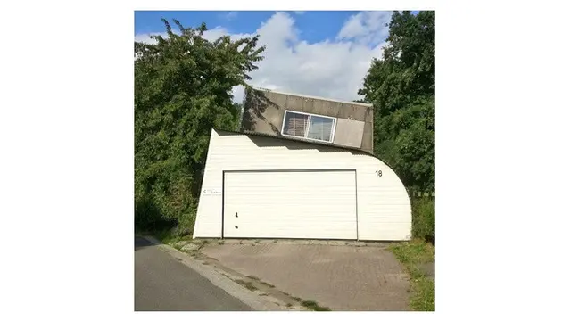 Desain rumah unik (Sumber: Boredpanda)