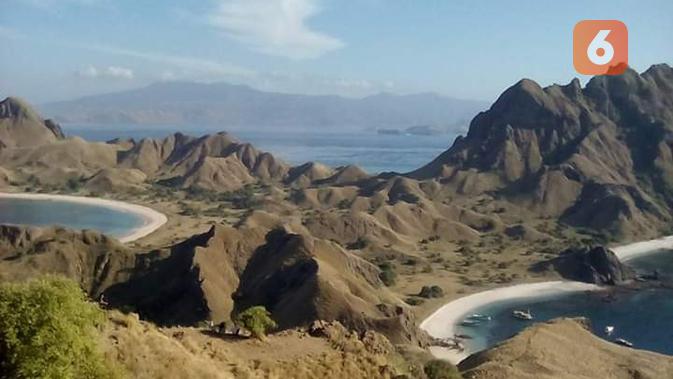 Foto: Salah satu spot foto di Labuan Bajo, Manggarai Barat (Liputan6.com/Dion)