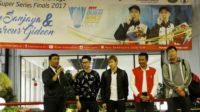 Ganda Putra Bulutangkis Indonesia, Kevin Sanjaya/Marcus Gideon, BWF Super Series Finals 2017