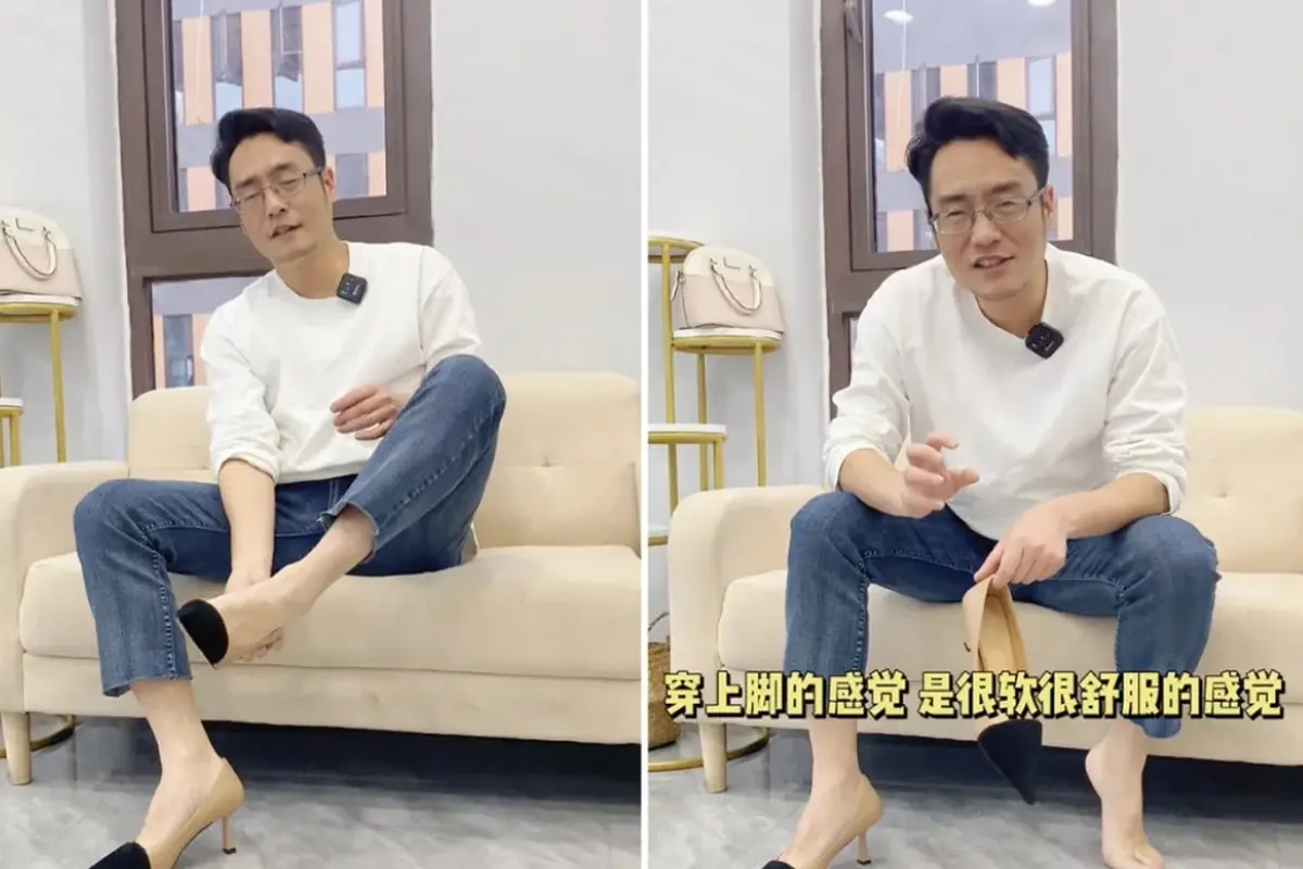 Videokan Dirinya Berlari Pakai Sepatu Hak Tinggi, Pria Ini Raup Rp 13 M Sebulan untuk Bisnisnya