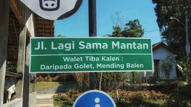 6 Nama Jalan Tentang Cinta Ini Absurd, Ada-Ada Saja