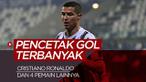 Berita motion grafis 5 pencetak gol terbanyak di dunia, Cristiano Ronaldo lampaui Josef Bican.