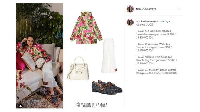 6 Outfit Luna Maya Ini Ditaksir Capai Miliaran Rupiah, Stylish Banget