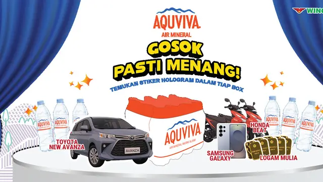 Warung Kopi di Cikarang Bawa Pulang Avanza dari AQUVIVA Gosok Pasti Menang