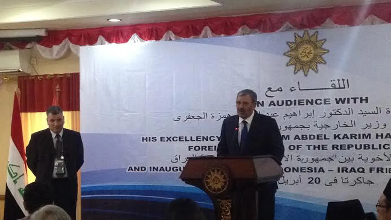Lembaga Persahabatan RI-Irak Resmi Dibentuk 