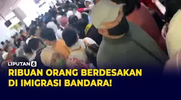 Imigrasi Bandara Padat!