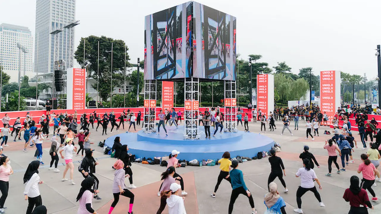 Lebih dari 10 Ribu Orang Padati GBK Demi Bisa Olahraga