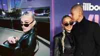 7 Potret Agnez Mo Hadiri Billboard Women In Music Awards 2022, Gandeng Pacar (Sumber: Instagram/agnezmo, ryoshiadam)