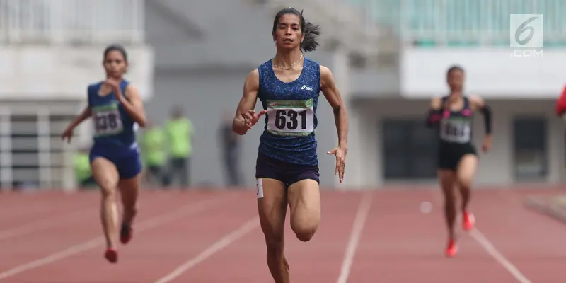 Alvin Tehupeiory Kuasai Kelas Lari 200 Meter Senior Putri