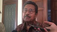 Politikus senior Partai Golkar Fahmi Idris. (Merdeka.com/ Muhammad Genantan Saputra)