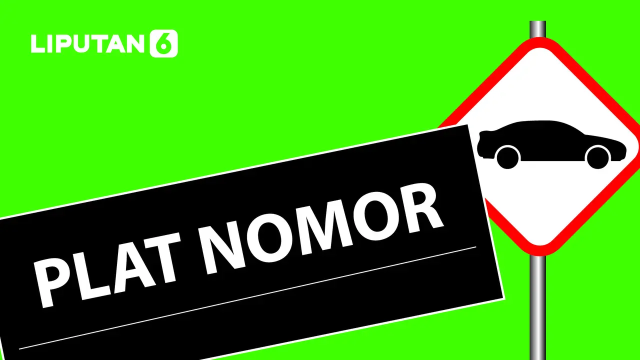 Ilustrasi Plat Nomor